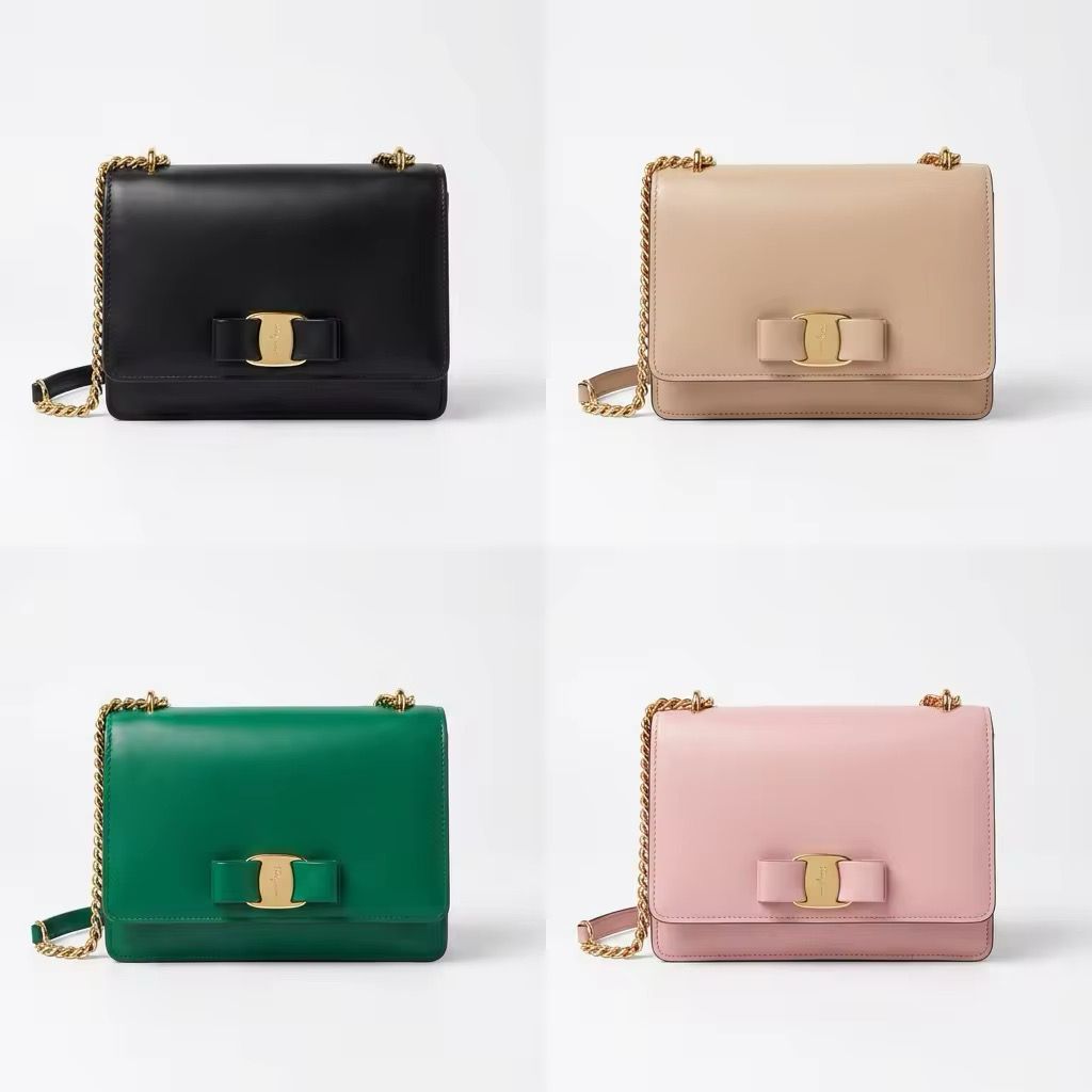 Ladies Bow Chain Shoulder Bag