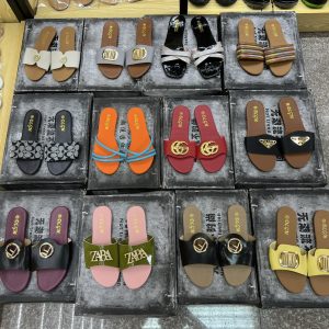 Ladies Mixed Fashion Slippers