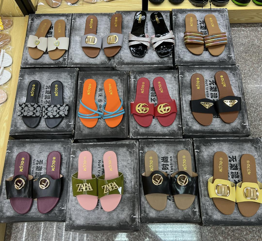 Ladies Mixed Fashion Slippers
